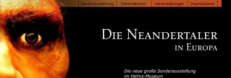 Ausstellung - Die Neandertaler in Europa